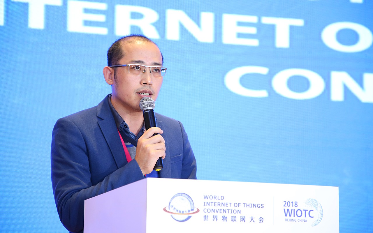 廈門市物(wù)聯網行(xíng)業(yè)協會(huì)執行(xíng)秘書(shū)長朱光(guāng)輝在物(wù)聯中國北京賽區啓動儀式上(shàng)講話(huà)